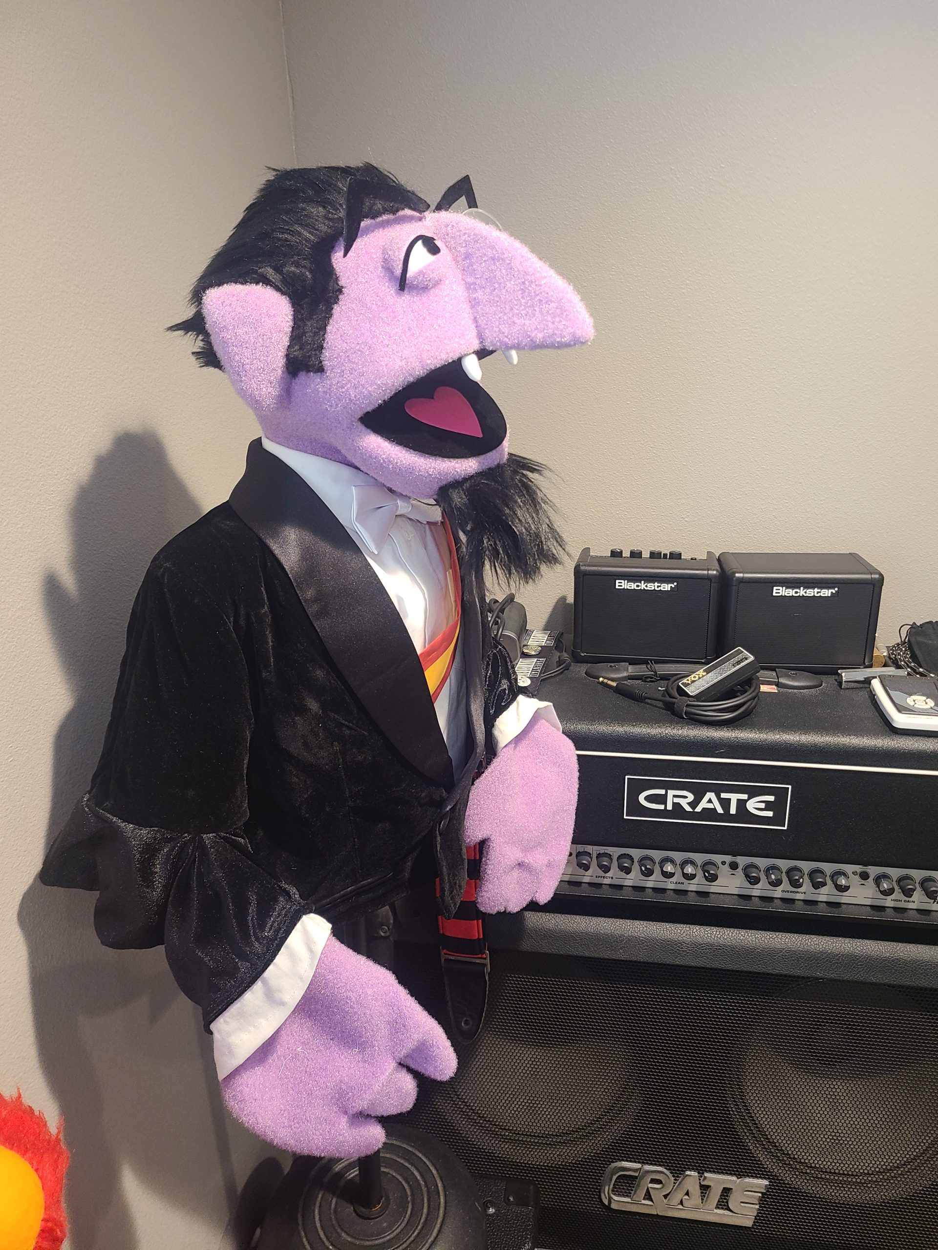 Count Von Count from Sesame Street Replica Build - Puppet Stitches